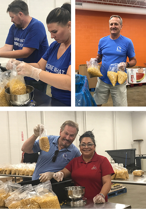 Packaging the pasta