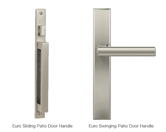 New 2017 Windsor Euro Sliding and Swinging Door Handles