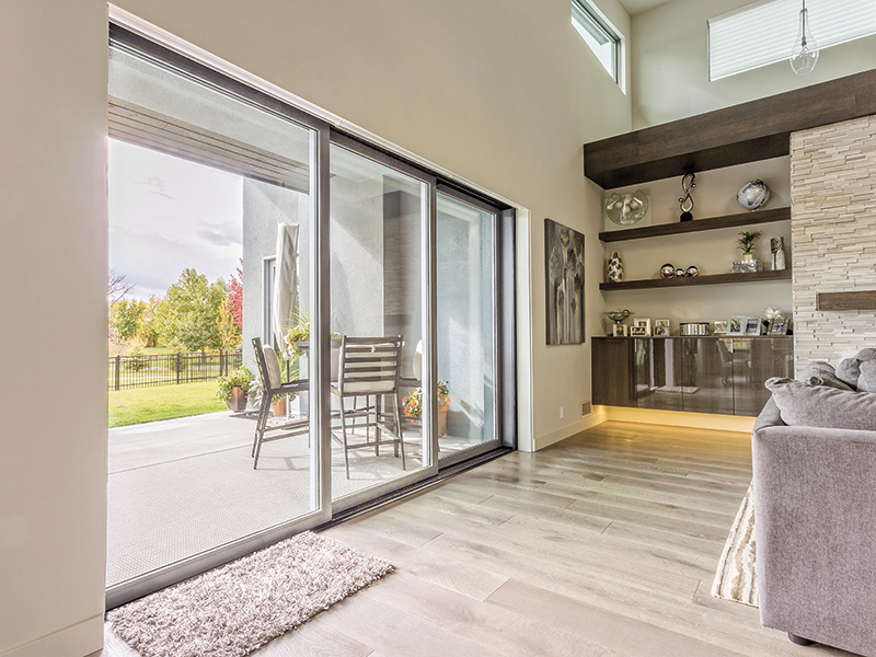 Patio Doors Living Room View