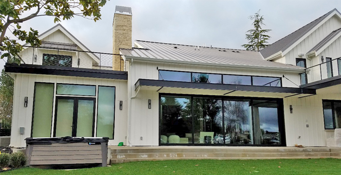 Modern Farmhouse Exterior Garage