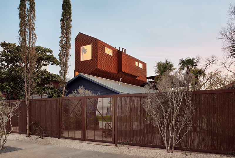 The Perch floats above the bungalow