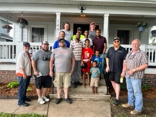 Windsor Group on Porch