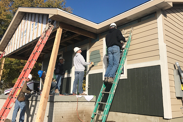 Painting a home in Birdland area