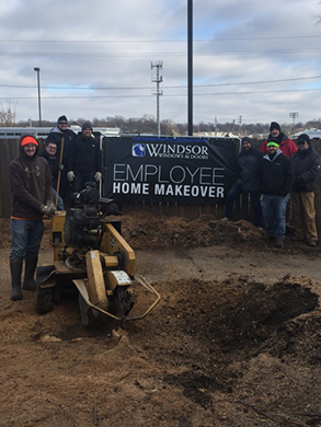 Windsor group shot at Burgess