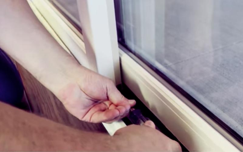 How to Clean and Lubricate a Sliding Patio Door Track