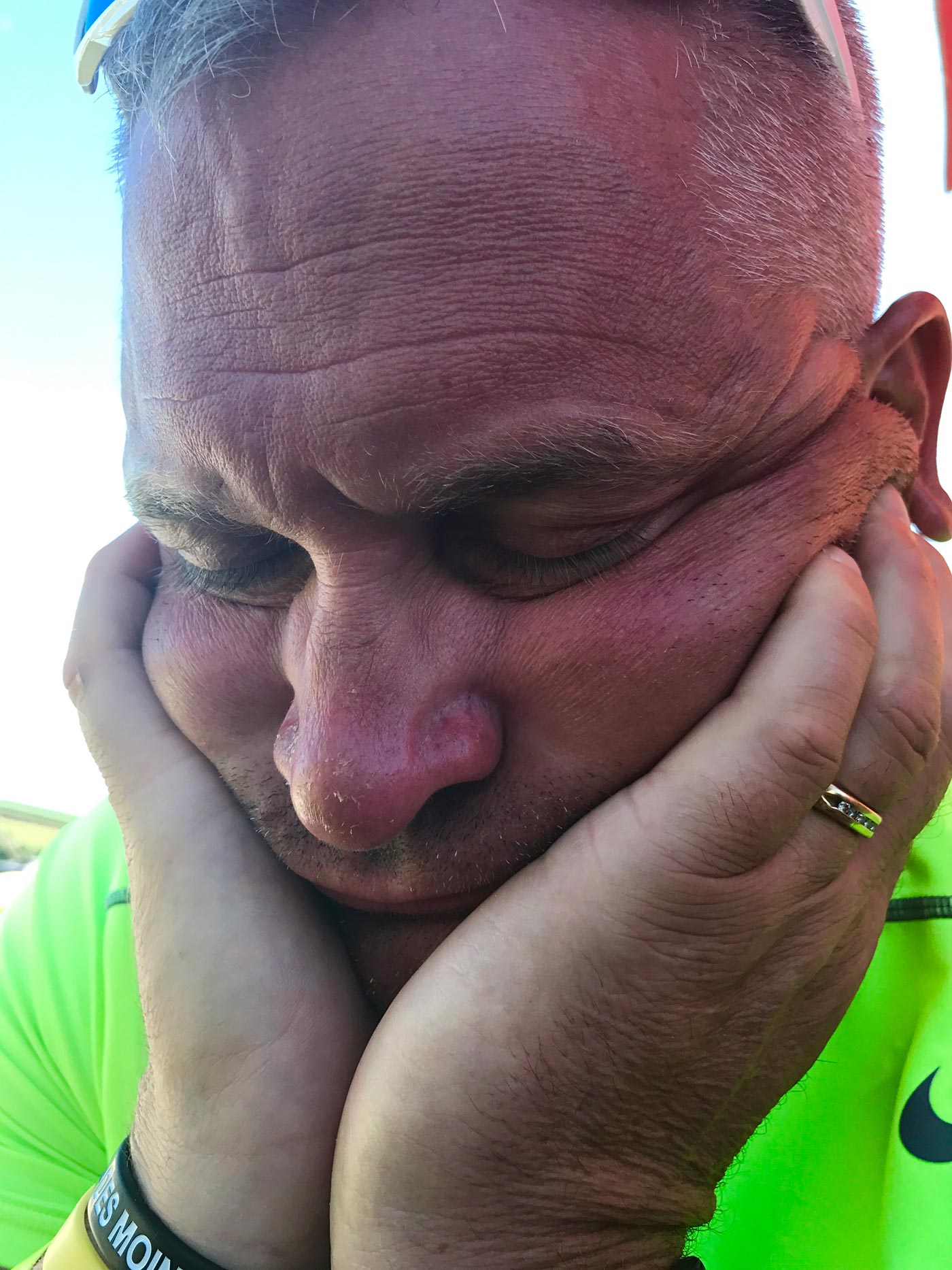 Pure Exhaustion on Ragbrai 2017