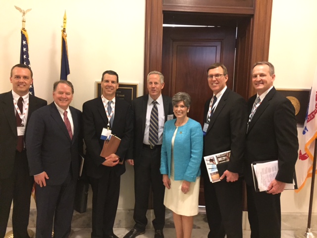 Windsor Windows Representatives Meeting with Iowa Legislators