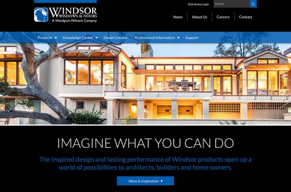 Windsor Homepage 2015 Screenshot