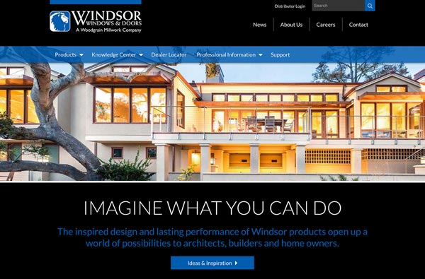Windsor Homepage 2015 Screenshot