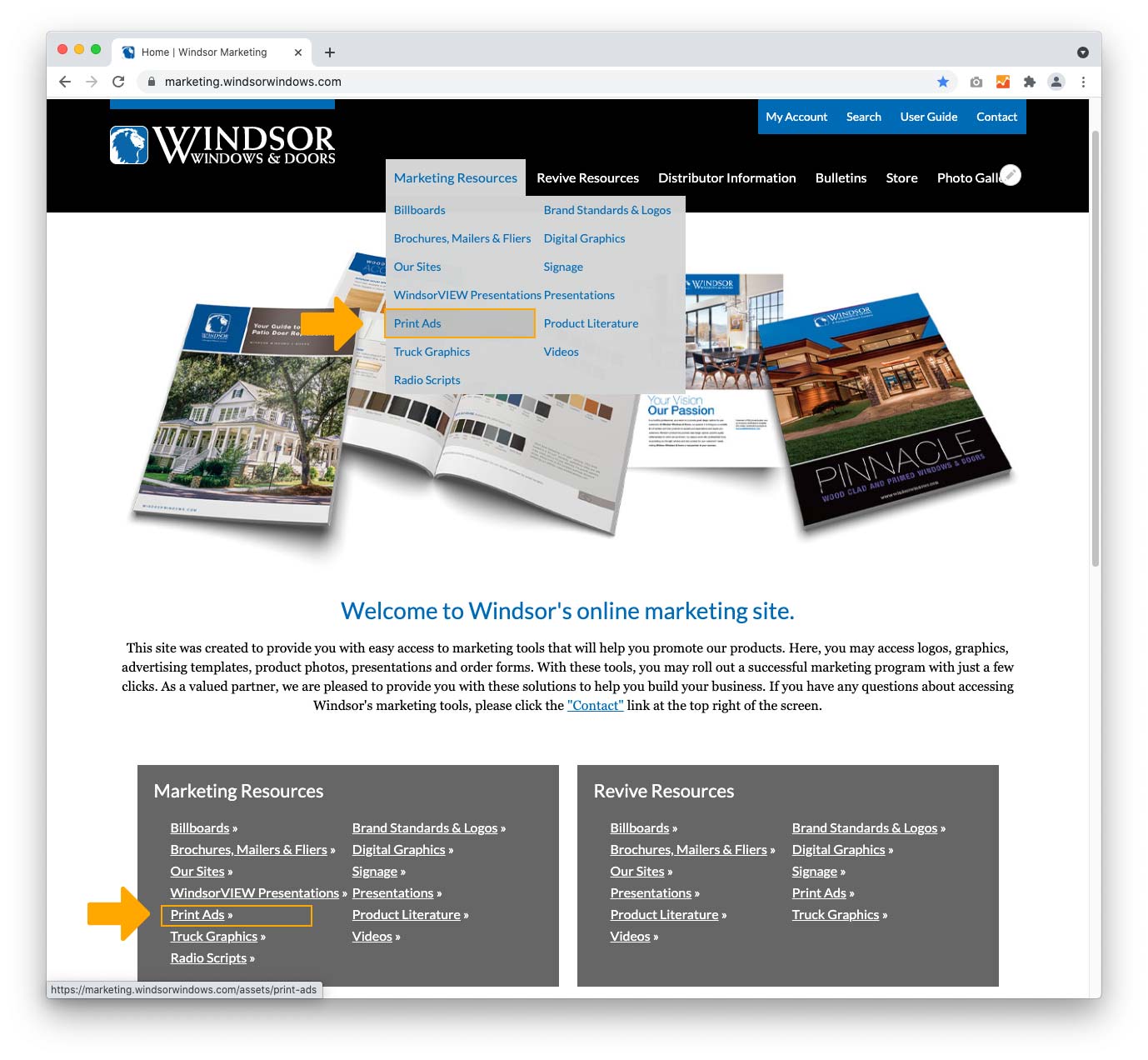 Windsor Marketing Site