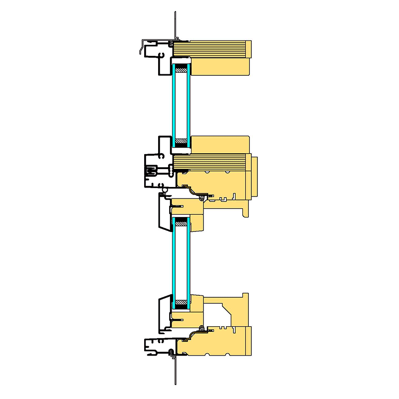 Pinnacle Clad 3-1/4” Direct Set and Radius Frame 