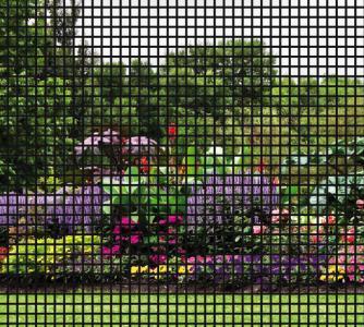 As compared to conventional screen mesh