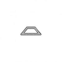 5/8" Short Exterior Grille - Putty