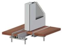 Lift & Slide 2-1/2" recessed sill with drainage