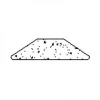 7/8" CPVC Exterior Grille - Putty