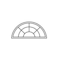 Pattern 6 Double Radius Sunburst 60" HR & up