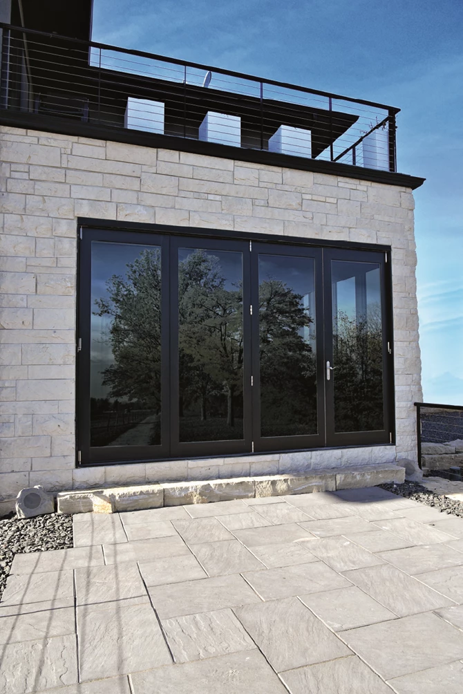 Pinnacle Clad Bi-Fold Patio Door