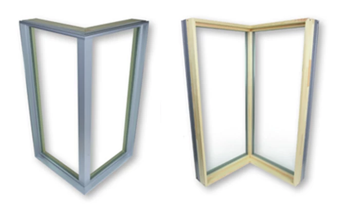 Pinnacle Clad 90-degree Corner Window